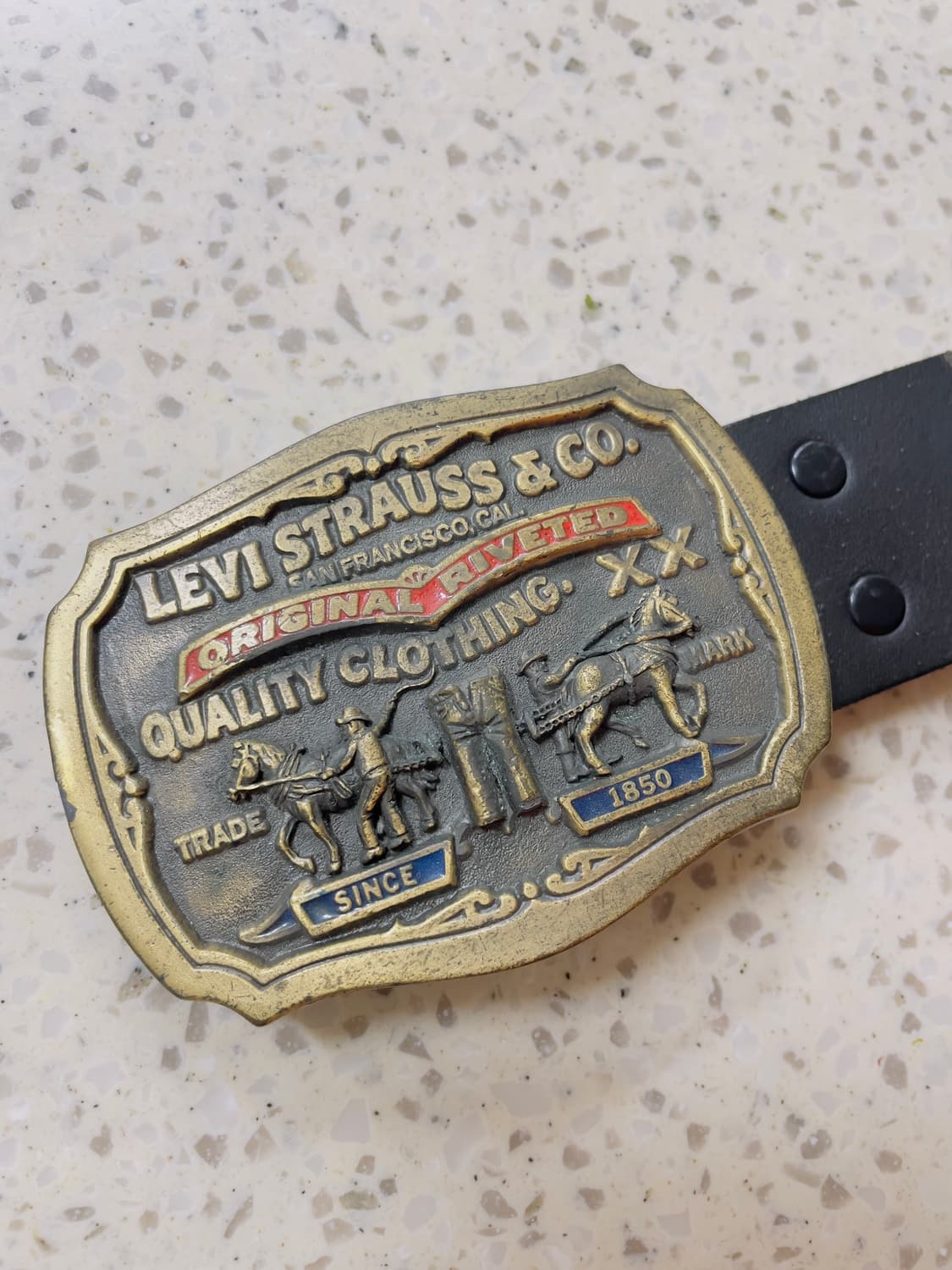 리바이스 벨트 빅 버클 상품이미지1