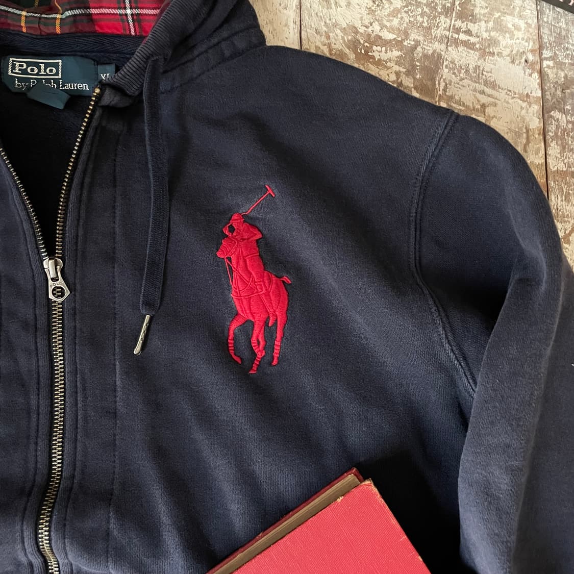 Vintage Polo Ralph Lauren Big Pony Zip-U 상품이미지3