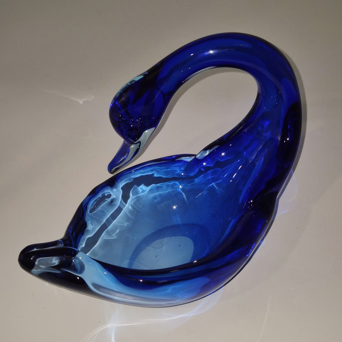 70s 이탈리아 무라노 핸드블로운 백조 트레이 상품이미지8