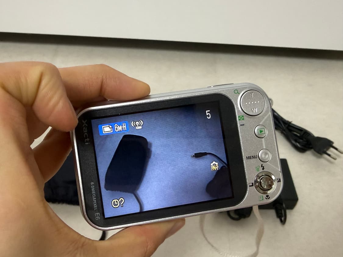 Sanyo Xacti E6 Silver+ 산요 작티 E6 실버+ 작례 ㅇ 상품이미지8