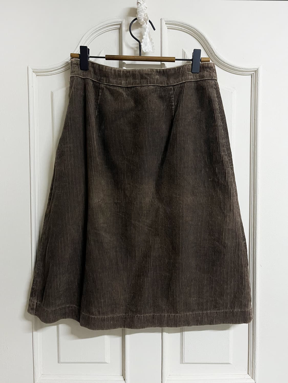 vintage corduroy midi-skirt 상품이미지2