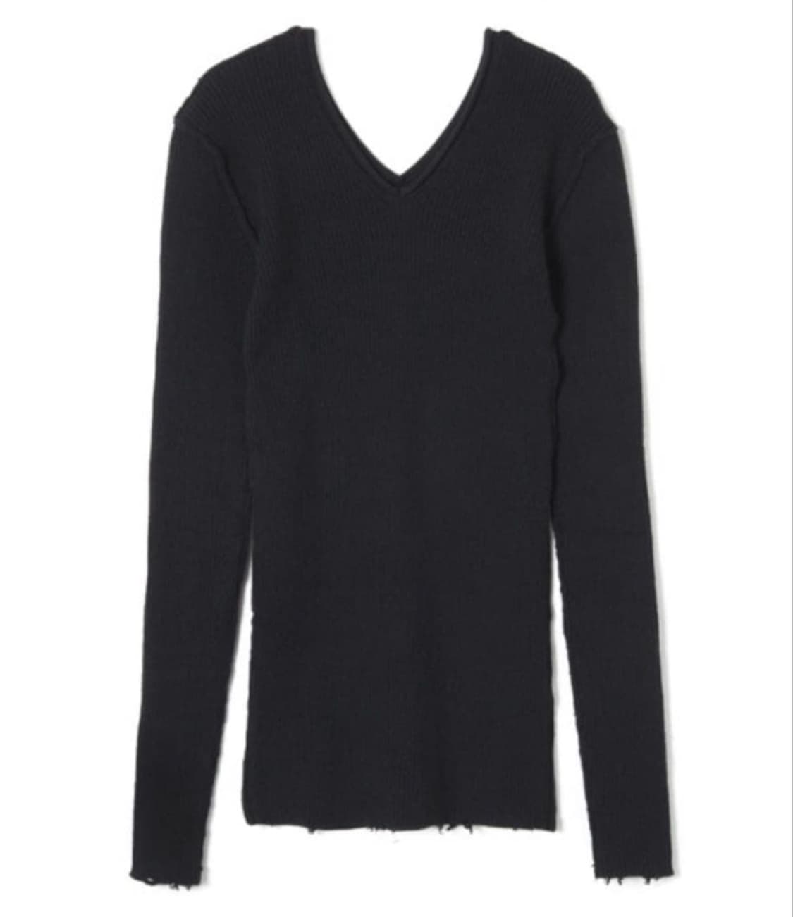 퍼버즈 브이넥 니트 탑 상품이미지3