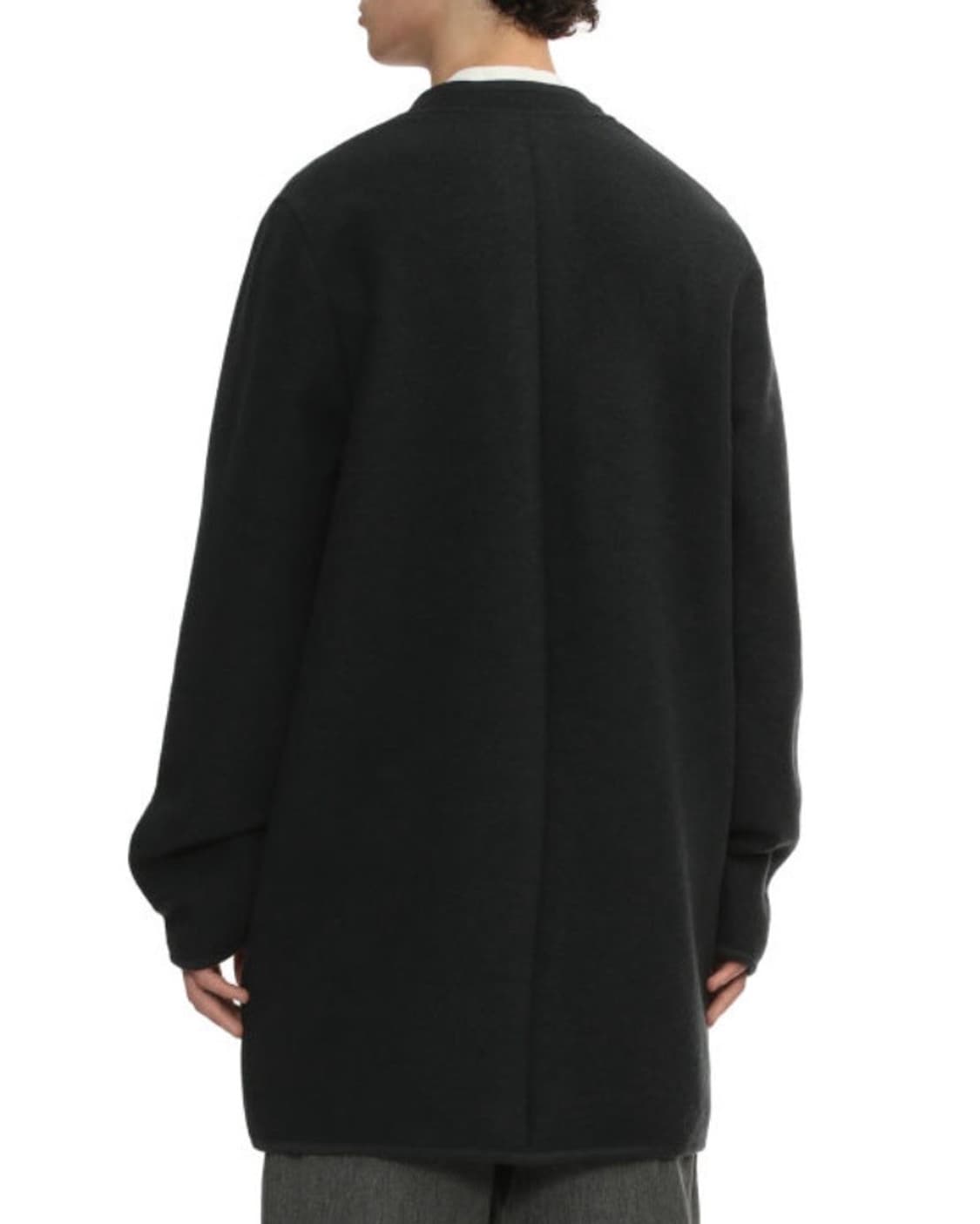 [M]리에르 25fw 워커 울 코트/블랙 상품이미지3