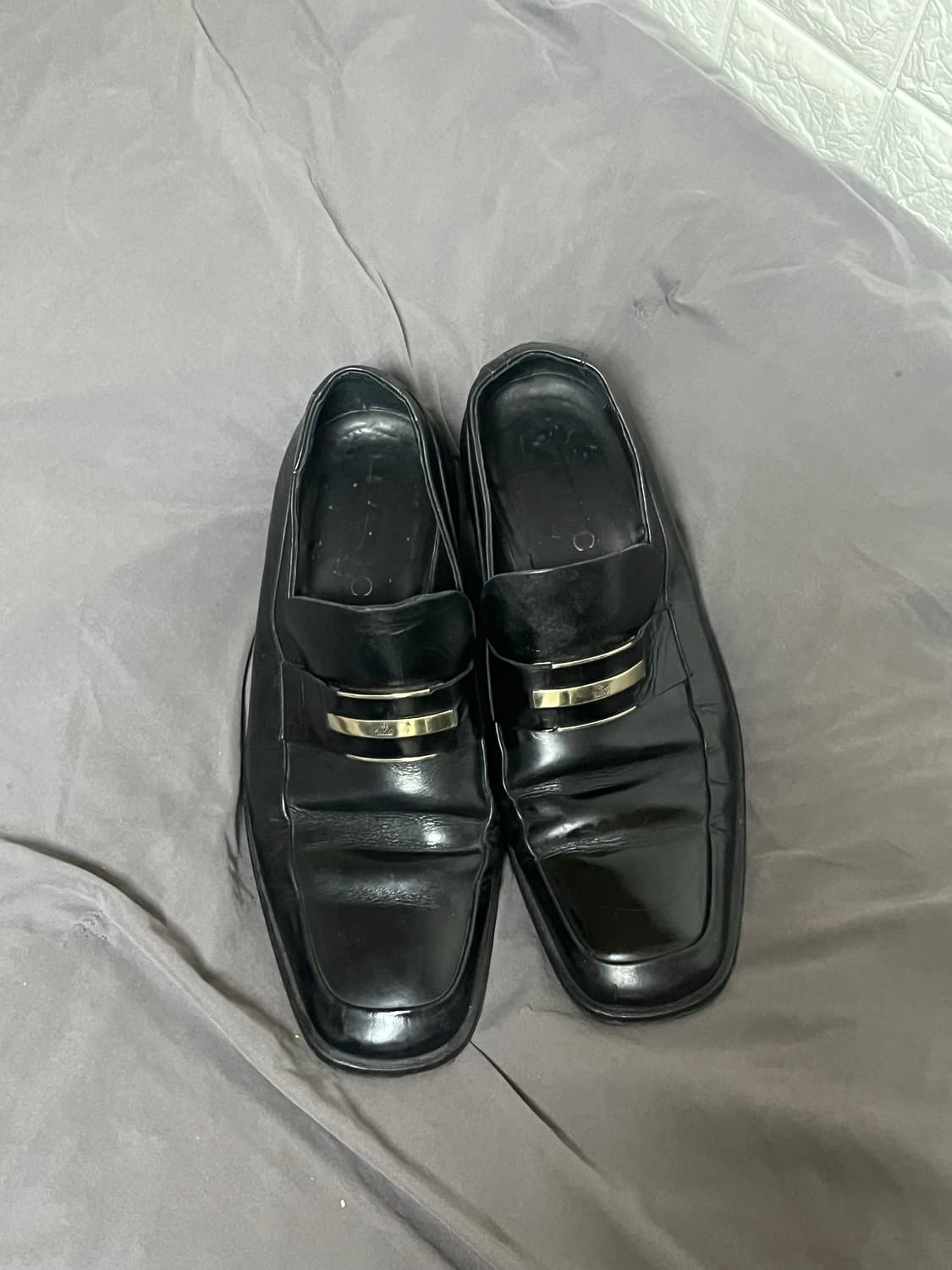 ‘00s’ Vintage Gucci Loafers Leather  상품이미지2