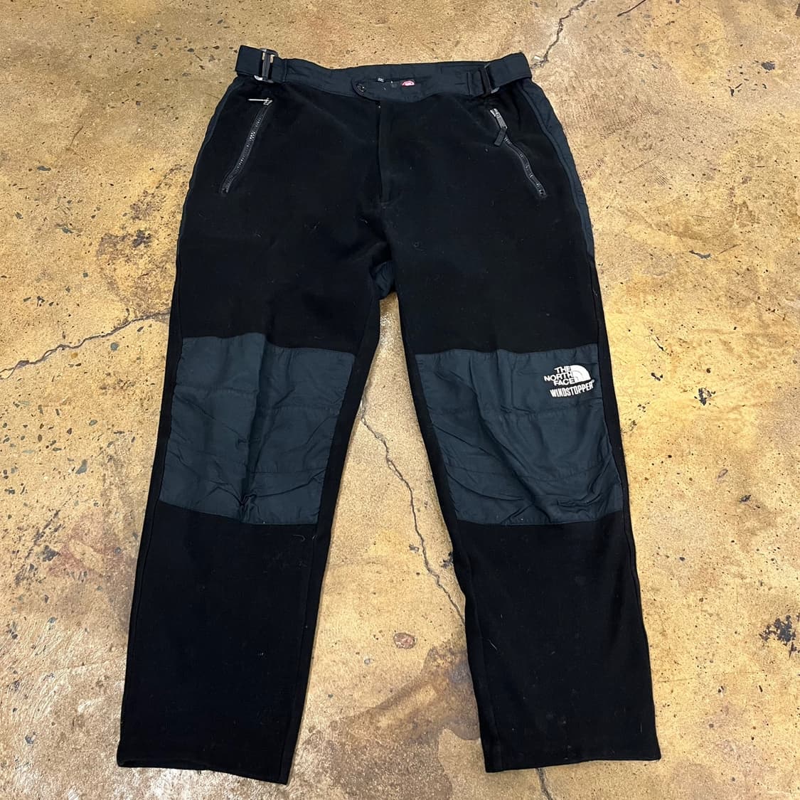 [정품/2XL] 노스페이스 블랙 기모 트레이닝 바지 b18 상품이미지2