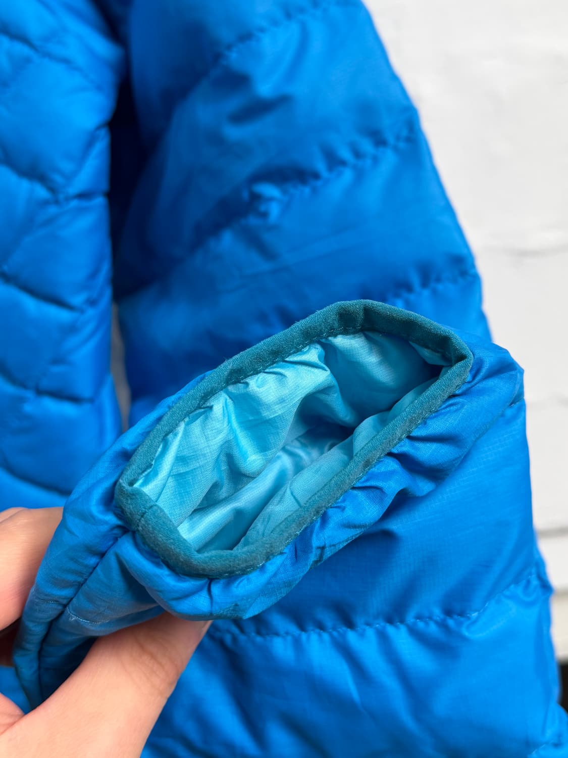 Patagonia 파타고니아 구스다운 경량패딩 블루 S 상품이미지6