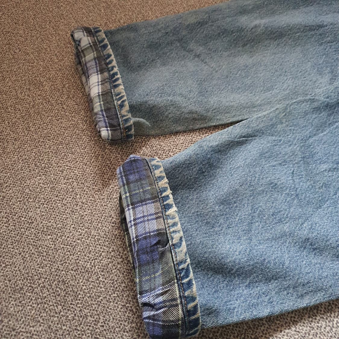 00s칼하트 빈티지 헤비 데님 팬츠 No.53 상품이미지10