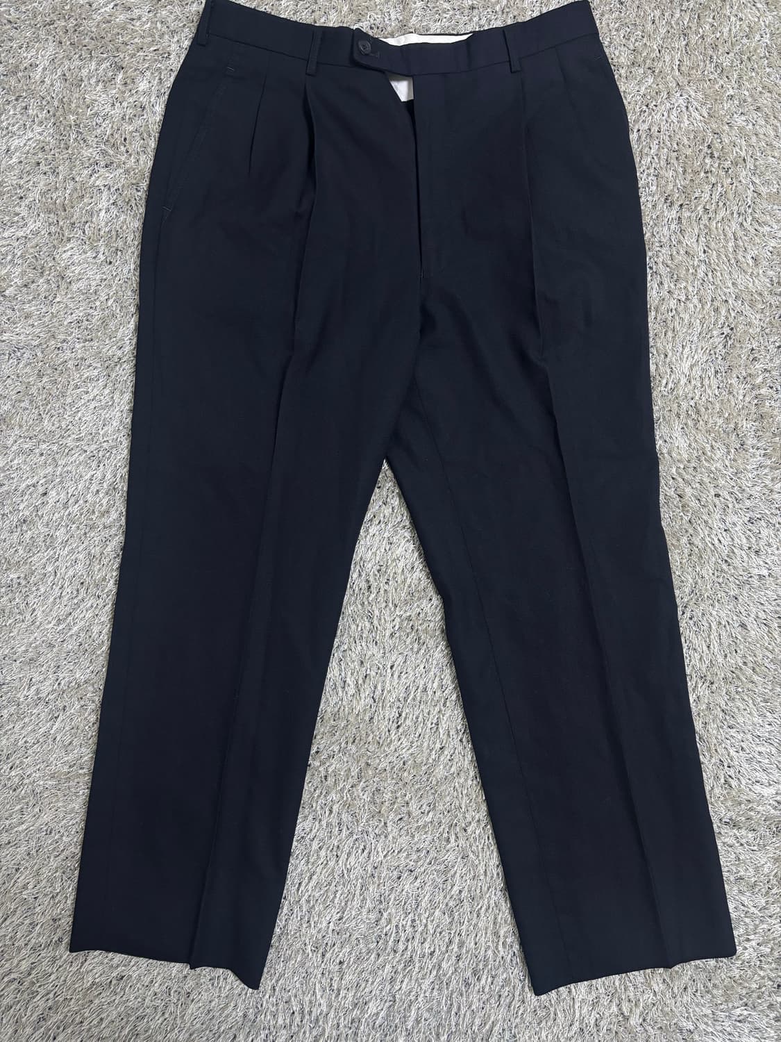 일제 AQUASCUTUM 네이비 슬랙스 사이즈 32 상품이미지1