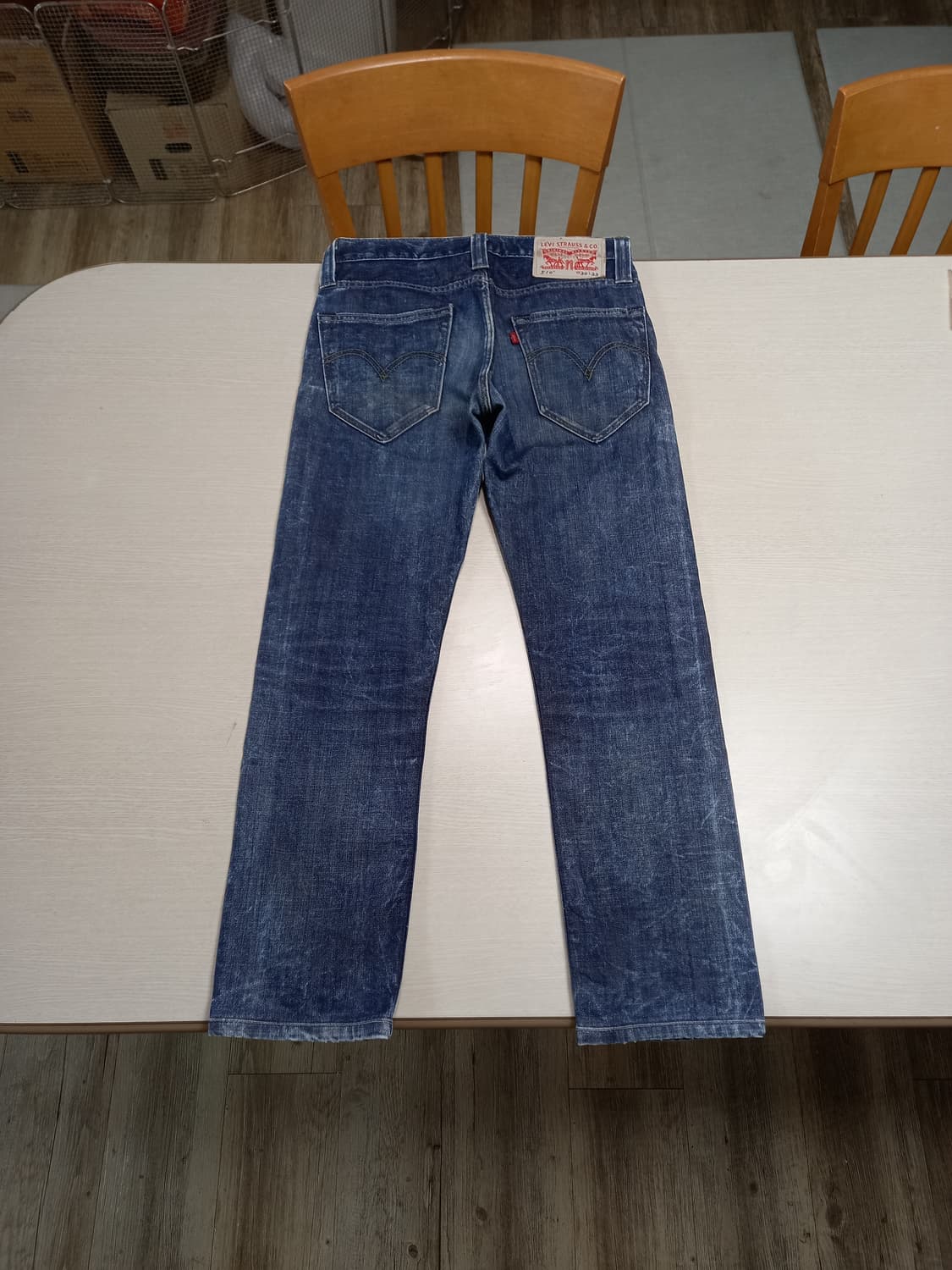 29 리바이스510 워싱 스판 슬림일자진 29-571 상품이미지2