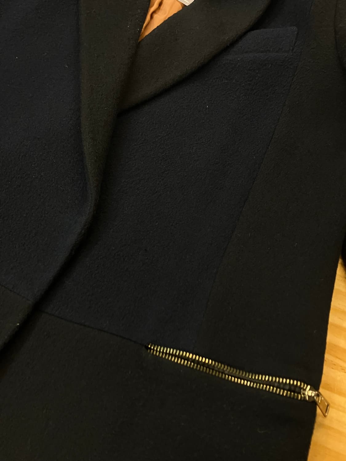 미디 롱 코트 블랙  #csz2614 상품이미지4