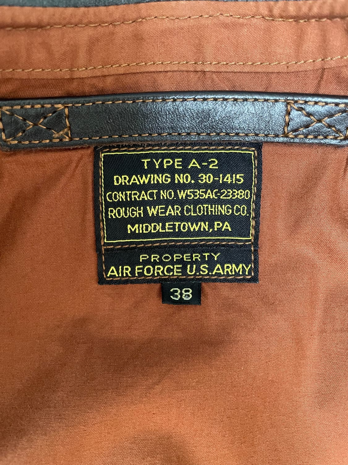 [38] 마스터필름 홀스하이드 A2 자켓 RWA2-008 상품이미지9