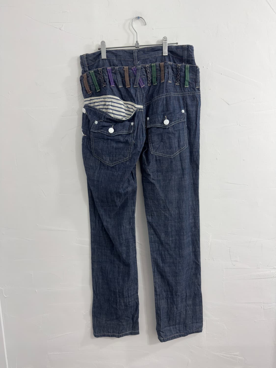 explosion detail denim pants 상품이미지2