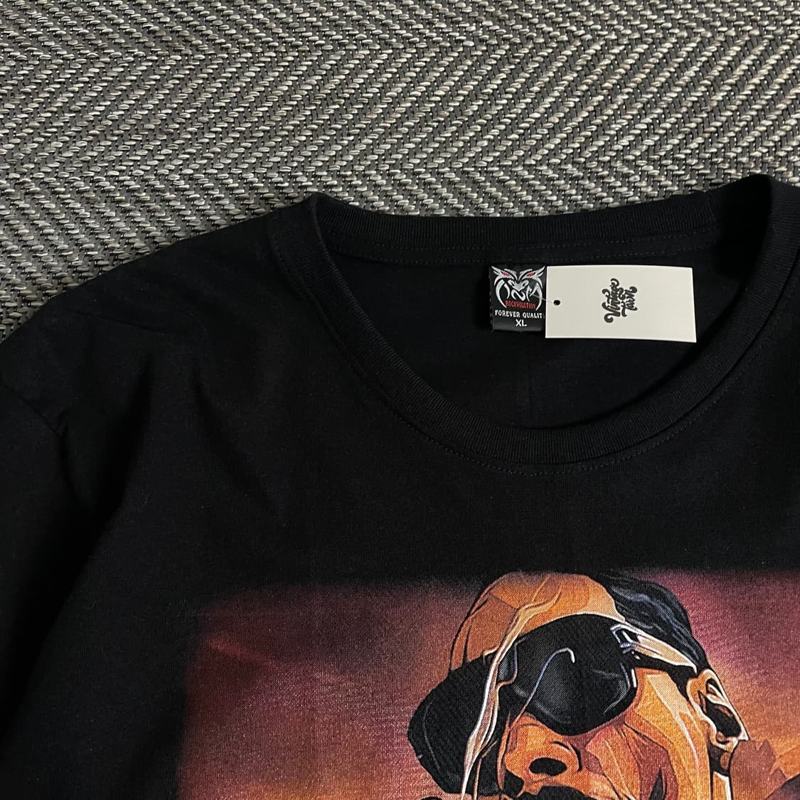 빈티지 투팍 힙합 프린팅 티셔츠o 2846 상품이미지3