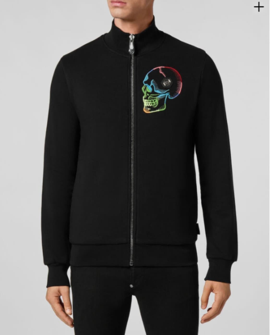 (급처)필립플레인 정품 스컬 블랙 집업 자켓 L 상품이미지1