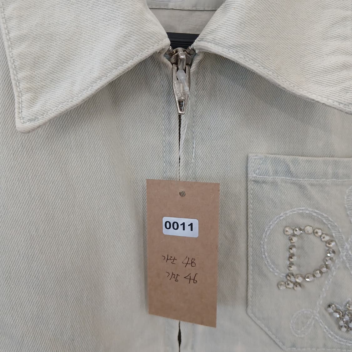 DEWL 듀엘 크롭 연청 데님 자켓 상품이미지8