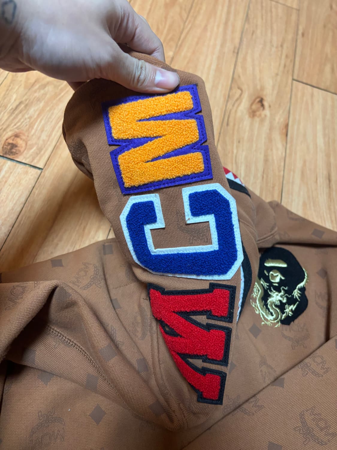 McM 베이프 꼬냑 XXL  상품이미지5