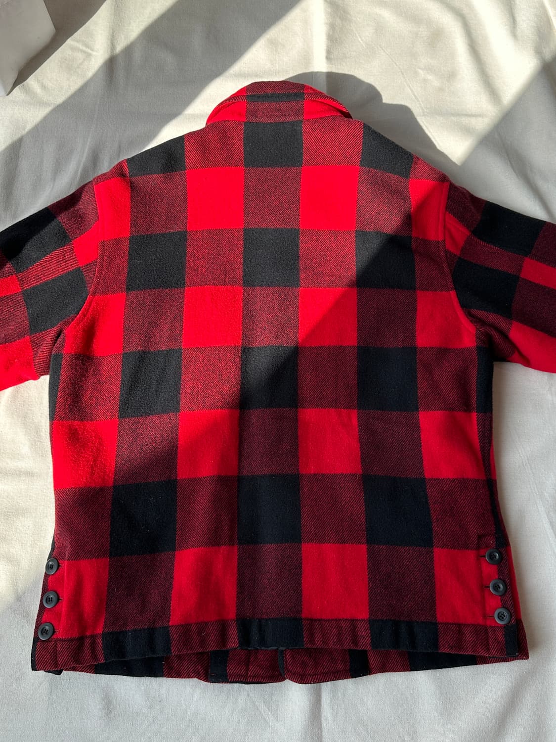 Lee 버팔로체크 90s 누빔 울자켓 100 상품이미지5