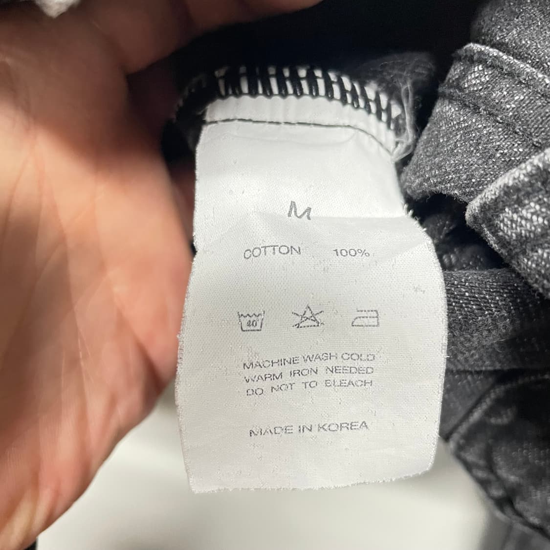 브랜디드 흑청 데님자켓 상품이미지4