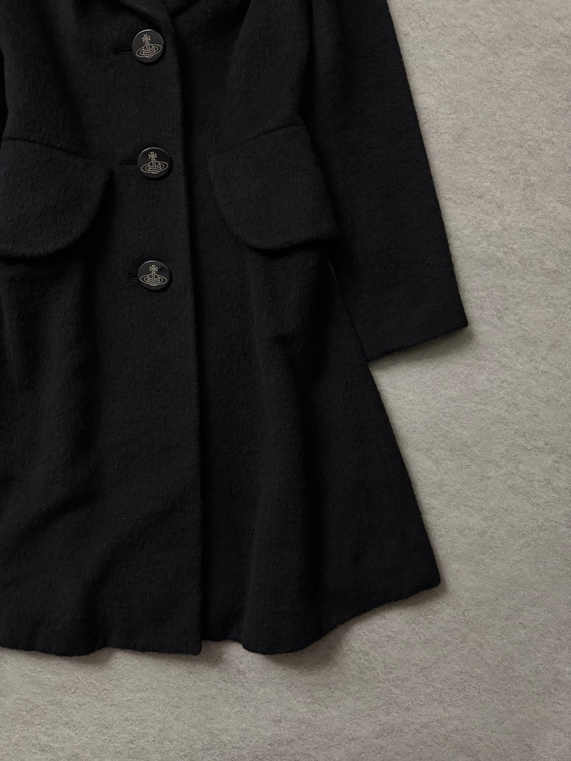 비비안웨스트우드 싱글 울 코트 상품이미지5