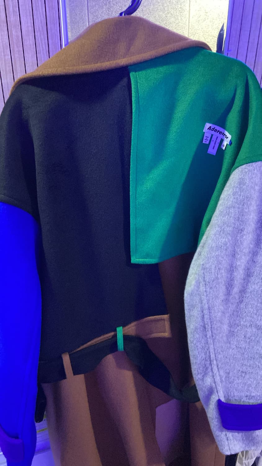 아더에러 로브 컬러블록코트 a2 상품이미지4