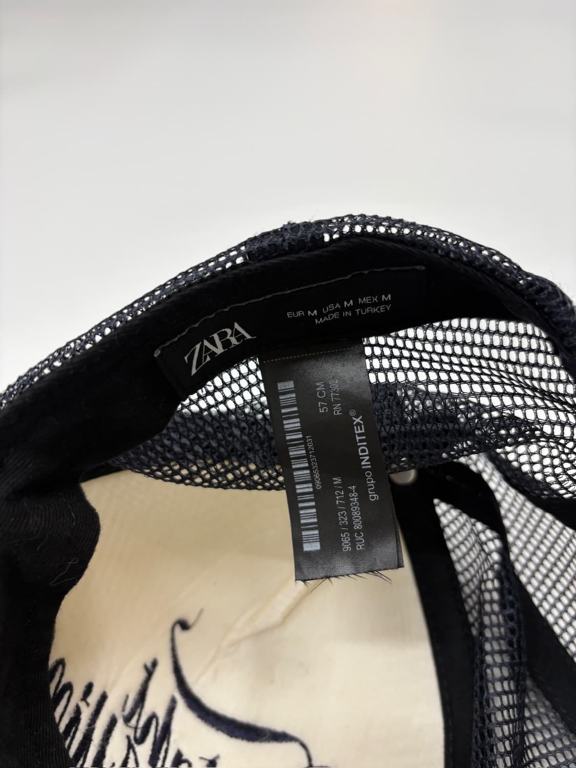 ZARA 자라 트러커 메쉬 볼캡 모자 상품이미지5