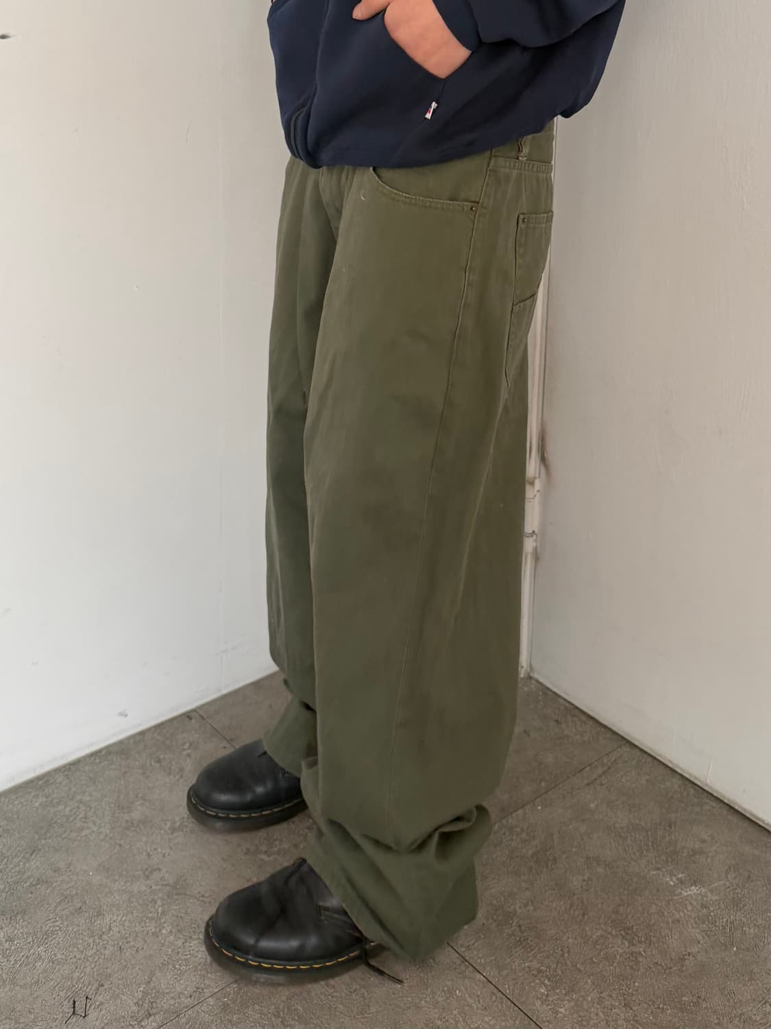 빈티지 자수 힙합팬츠 상품이미지4