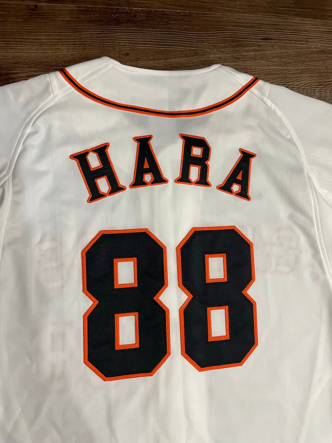 아디다스 요미우리 자이언츠 88 하라 홈 유니폼 상품이미지9
