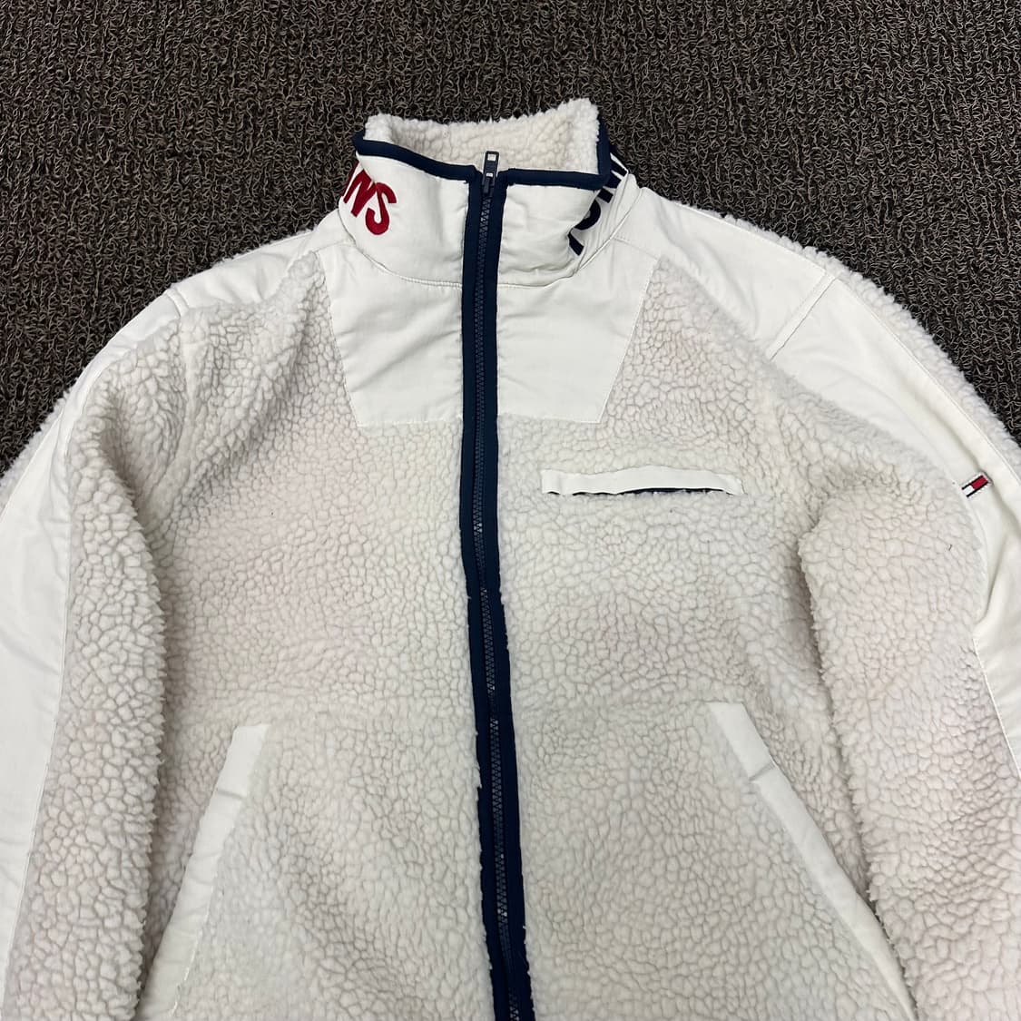 타미진스 뽀글이 털 플리스 자켓 XS 상품이미지2