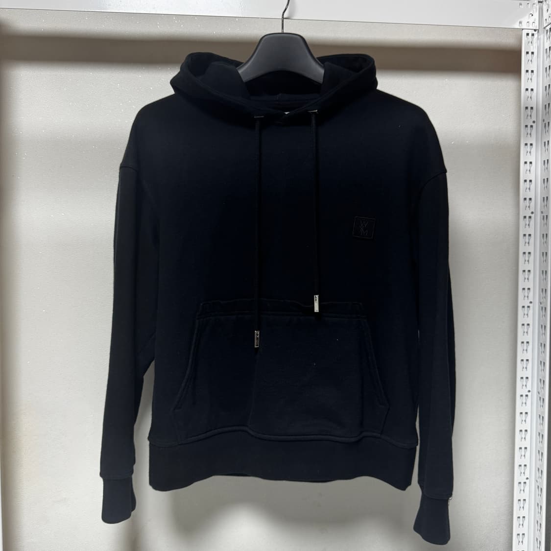 우영미 플라워 백로고 후드티 44 상품이미지2