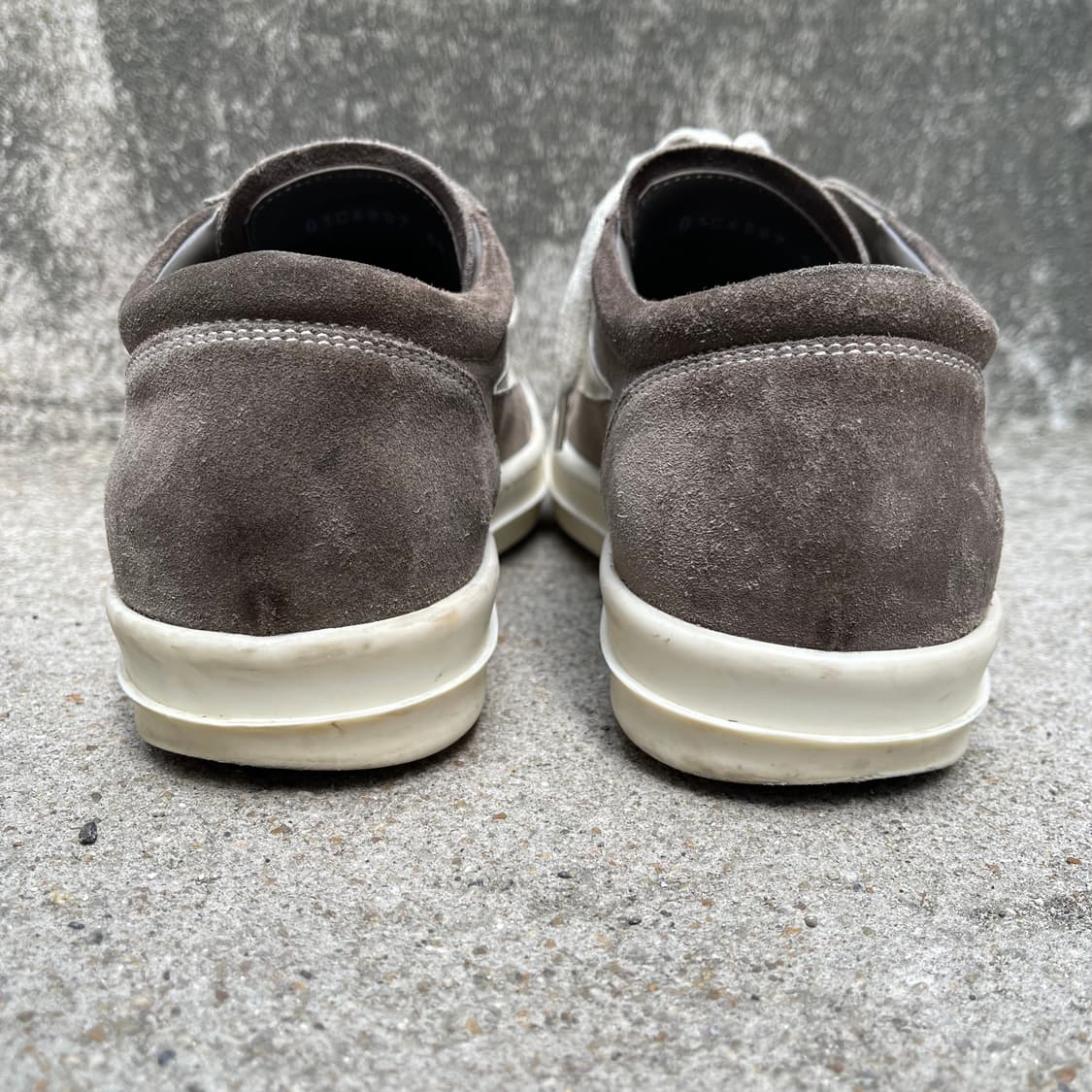 [40] Rick Owens 스웨이드 빈티지 스니커즈 더스트 상품이미지5