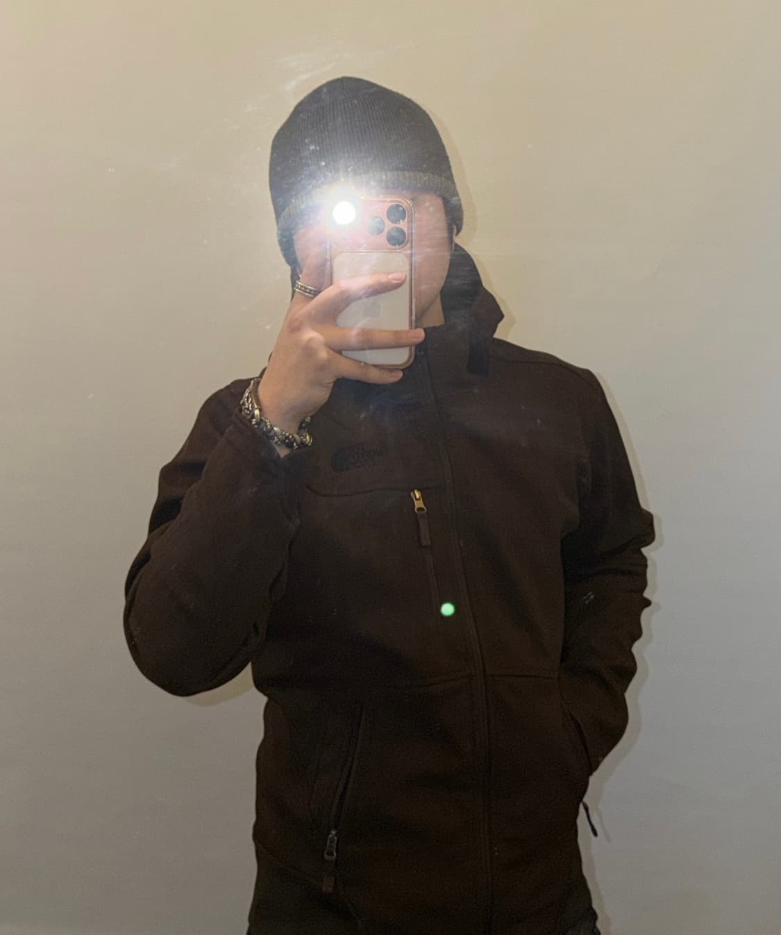 노스페이스 대장급 초코브라운 후드자켓 상품이미지2