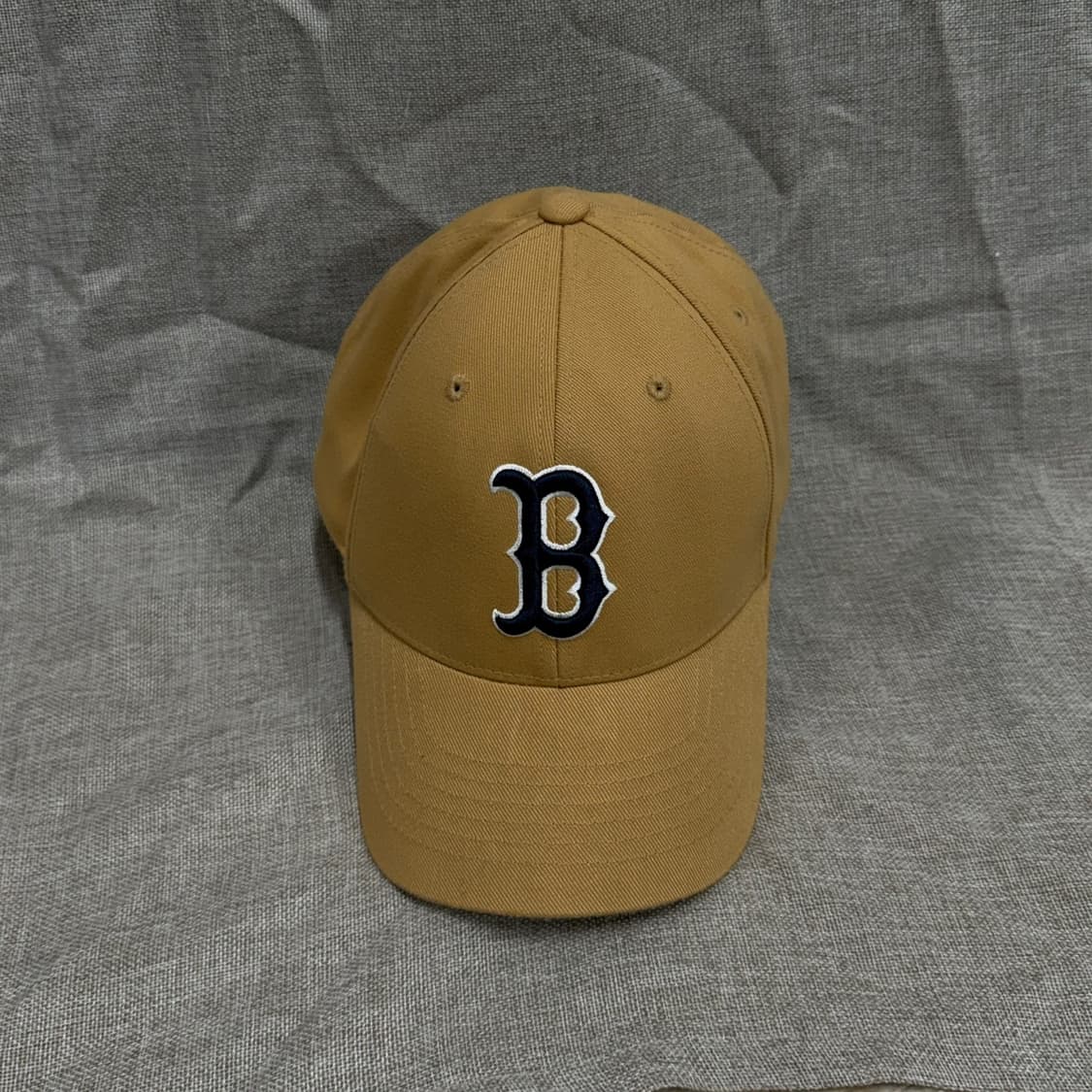 MLB 보스턴 야구 모자 베이지색 볼캡 상품이미지2