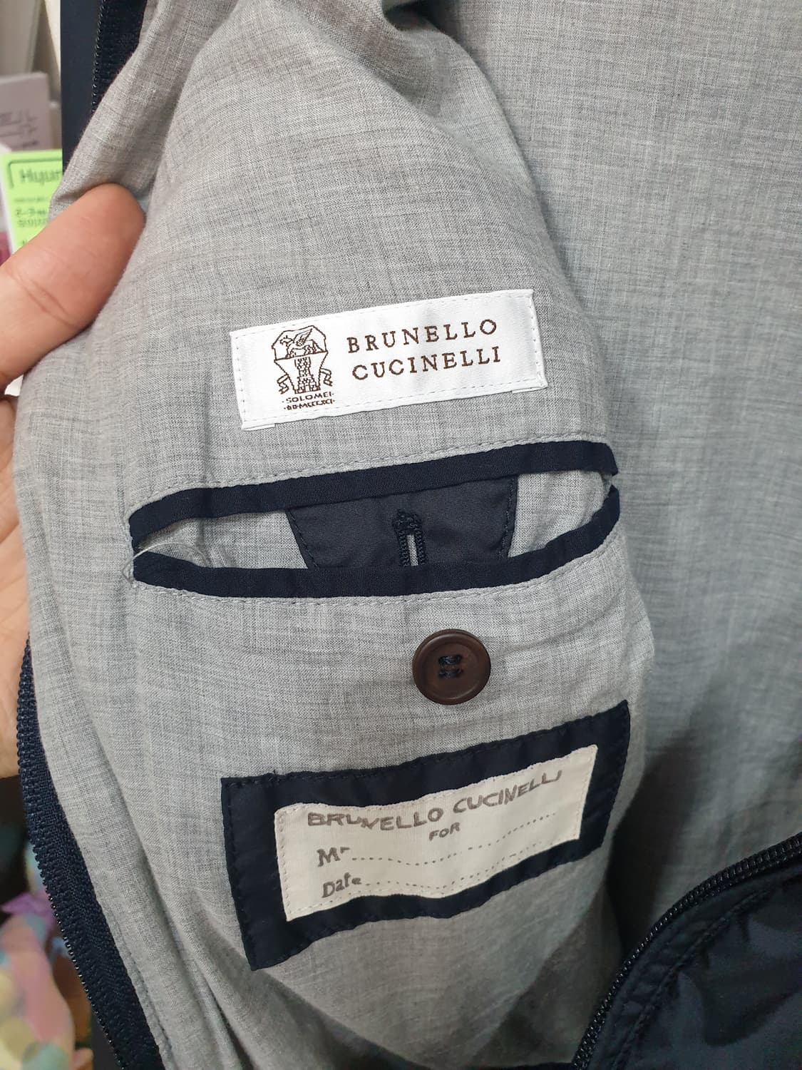 브루넬로 쿠치넬리 남성 자켓 50사이즈 상품이미지6