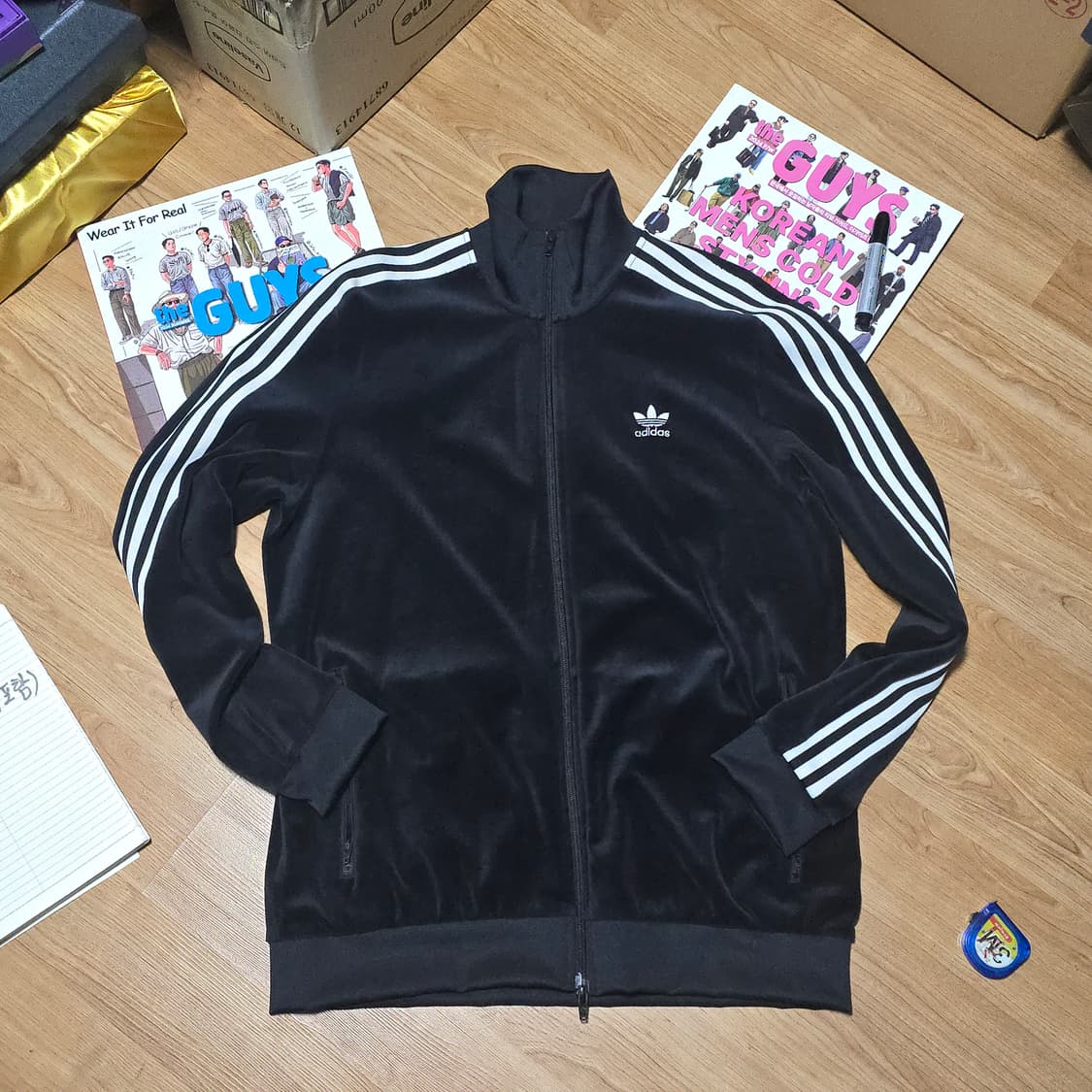 아디다스 벨벳 트랙탑 상품이미지4