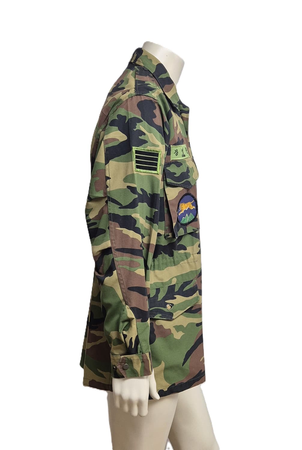 육군 구형 3공수특전여단 병장 중기형 야전상의 전투복 상의 자켓 (L) 상품이미지3