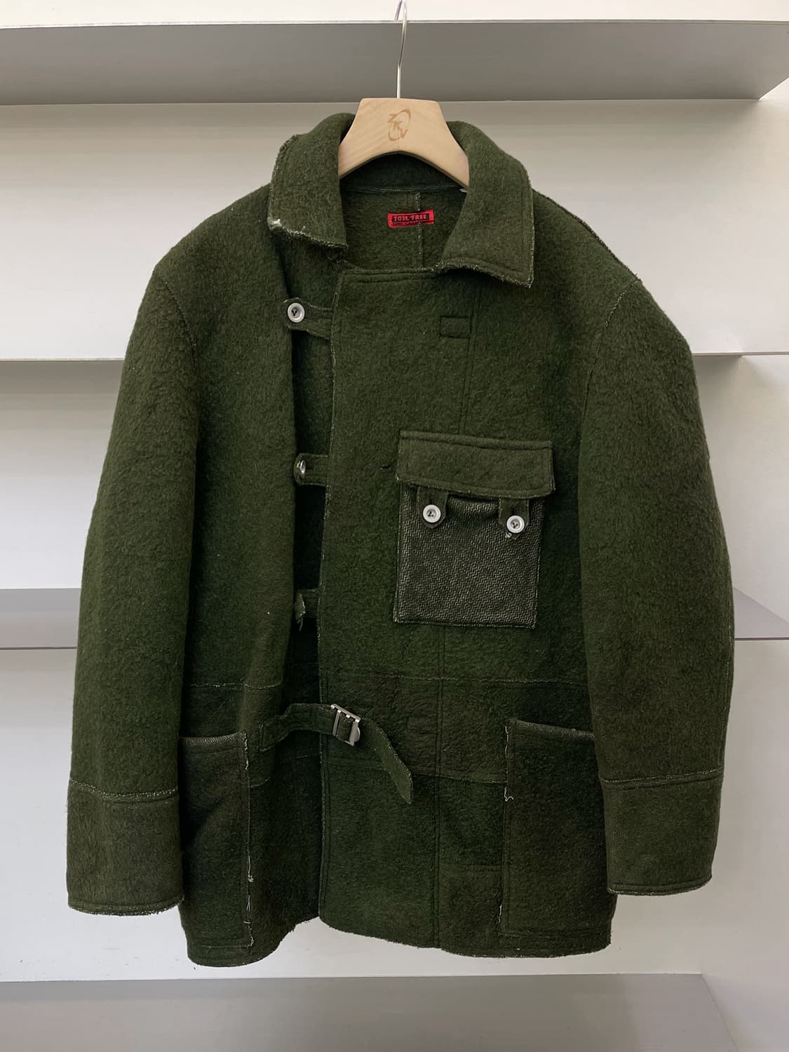 Toll Free Dine Garment  멜톤 울 스웨디시 코트 상품이미지1