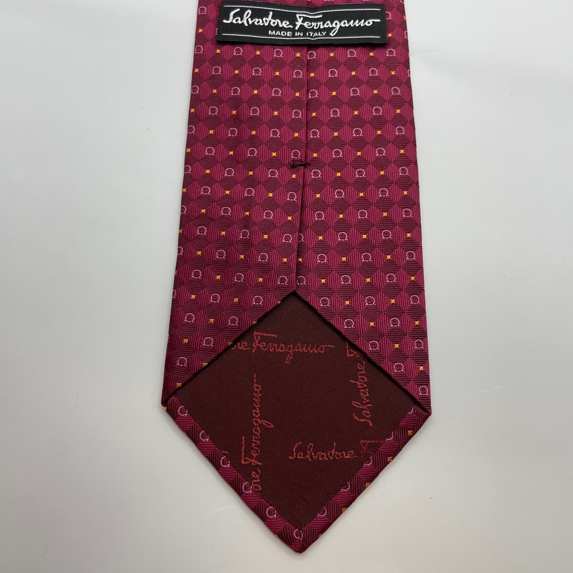 708) (Ferragamo) 살바토레페레가모 패턴 넥타이 상품이미지4