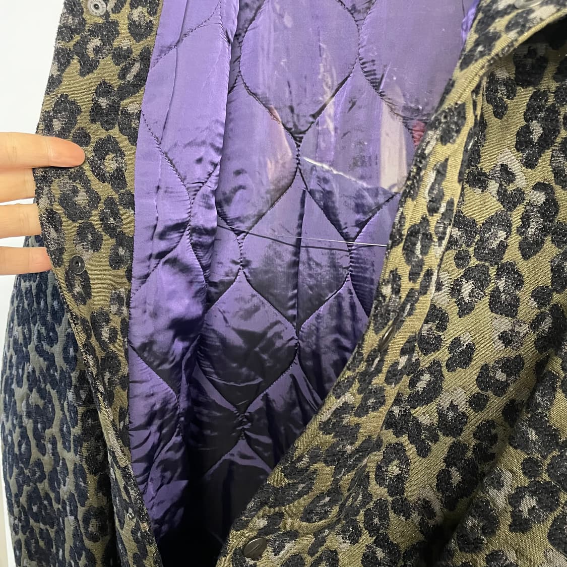 니들스 21AW 레오파드 코치자켓 상품이미지8