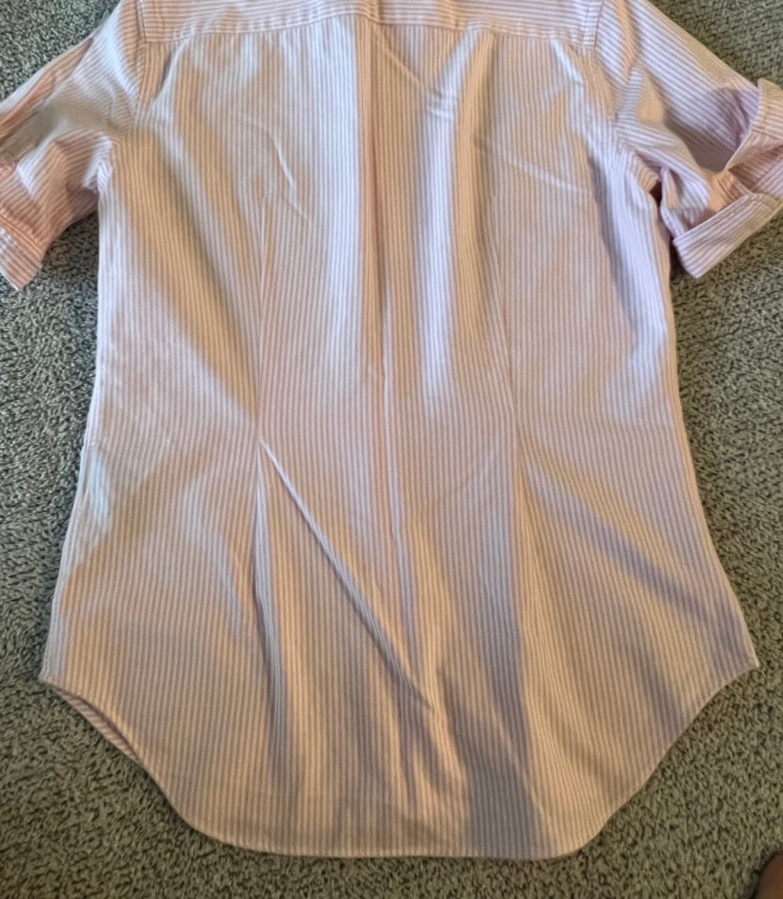 폴로 랄프로렌 핑크 스트라이프 반팔 셔츠 상품이미지7