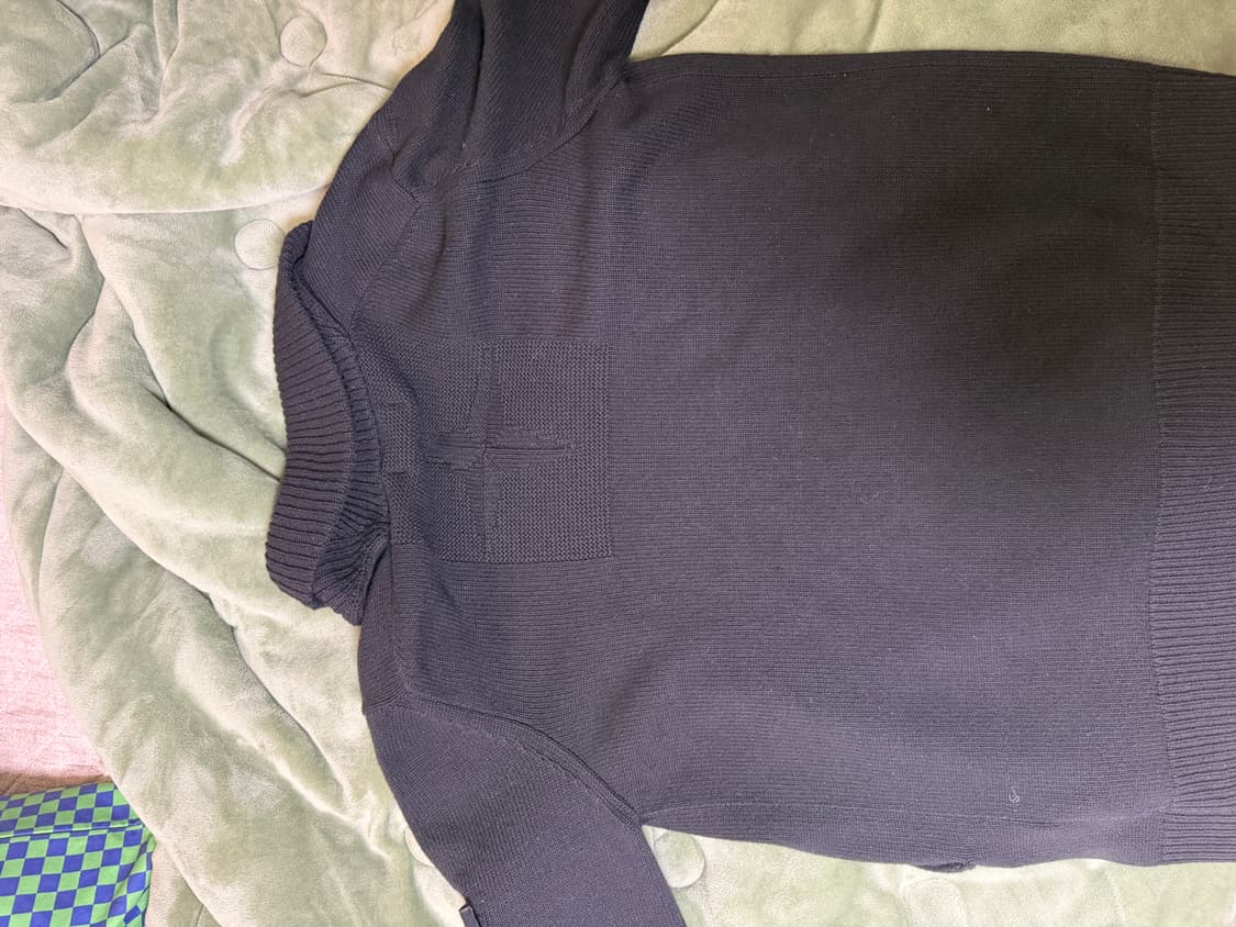 스톤아일랜드 울 니트집업 상품이미지9