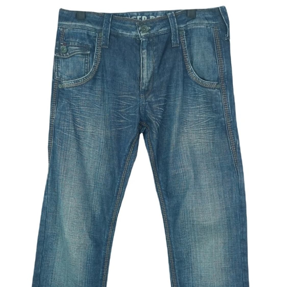 [타미힐피거] 워시드 스트레이트 데님 팬츠 청바지 M18795 상품이미지4