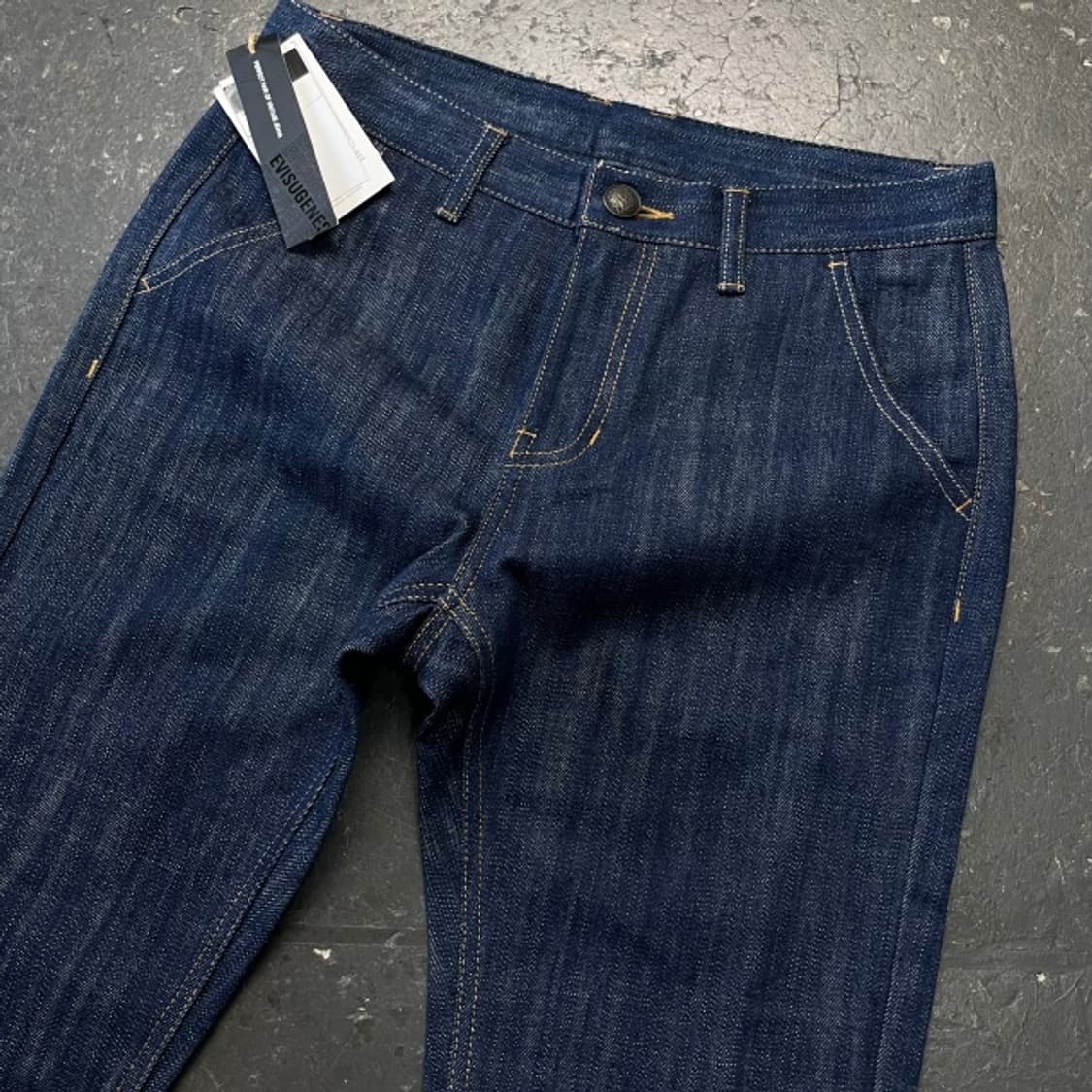 30 에비수 로고 데님 새상품 상품이미지2