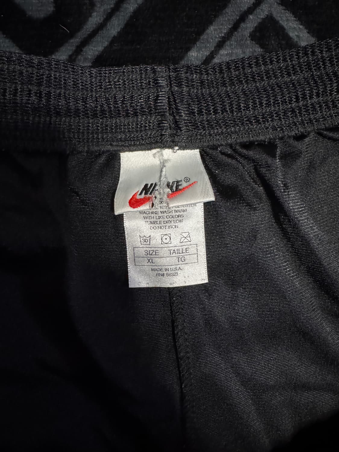 나이키 배스킷볼 쇼츠 블랙 화이트 상품이미지5