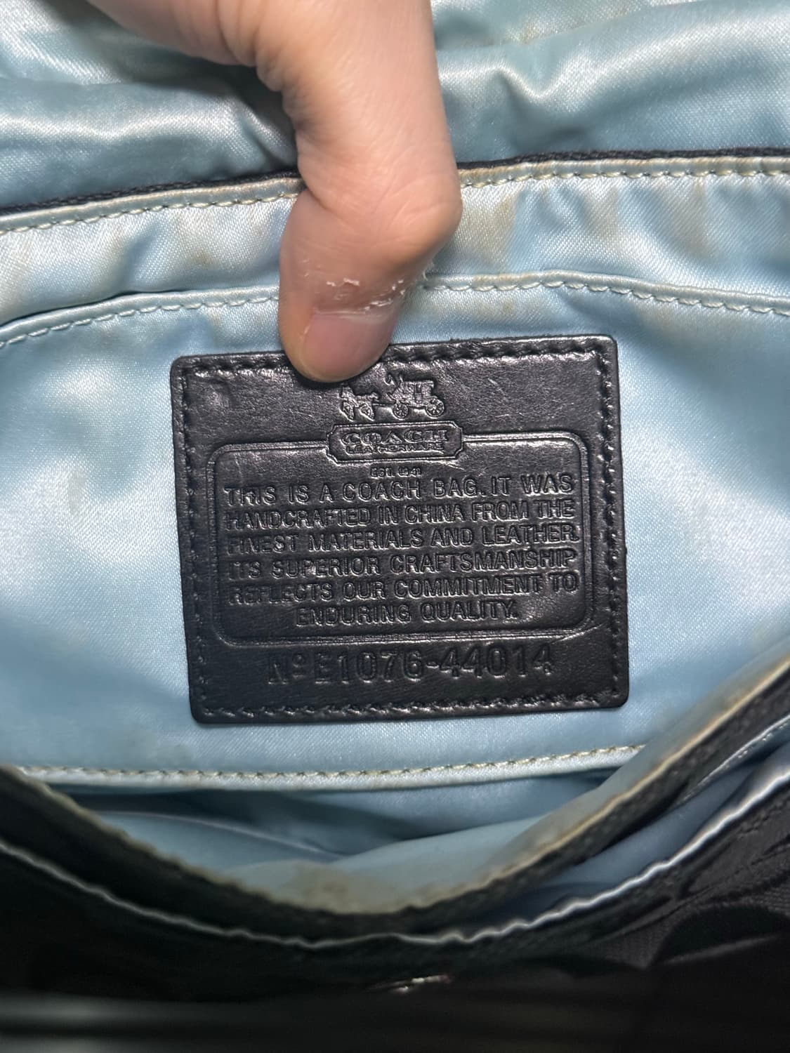 코치 캔버스 블랙 시그니처 로고 미니백 숄더백 가죽 토드백 핸드백 명품 상품이미지8