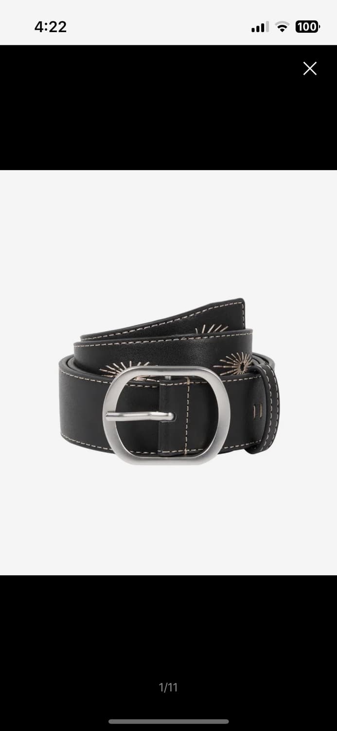 아캄 니들워크 스터드 벨트 Needlework Studded Belt 상품이미지1