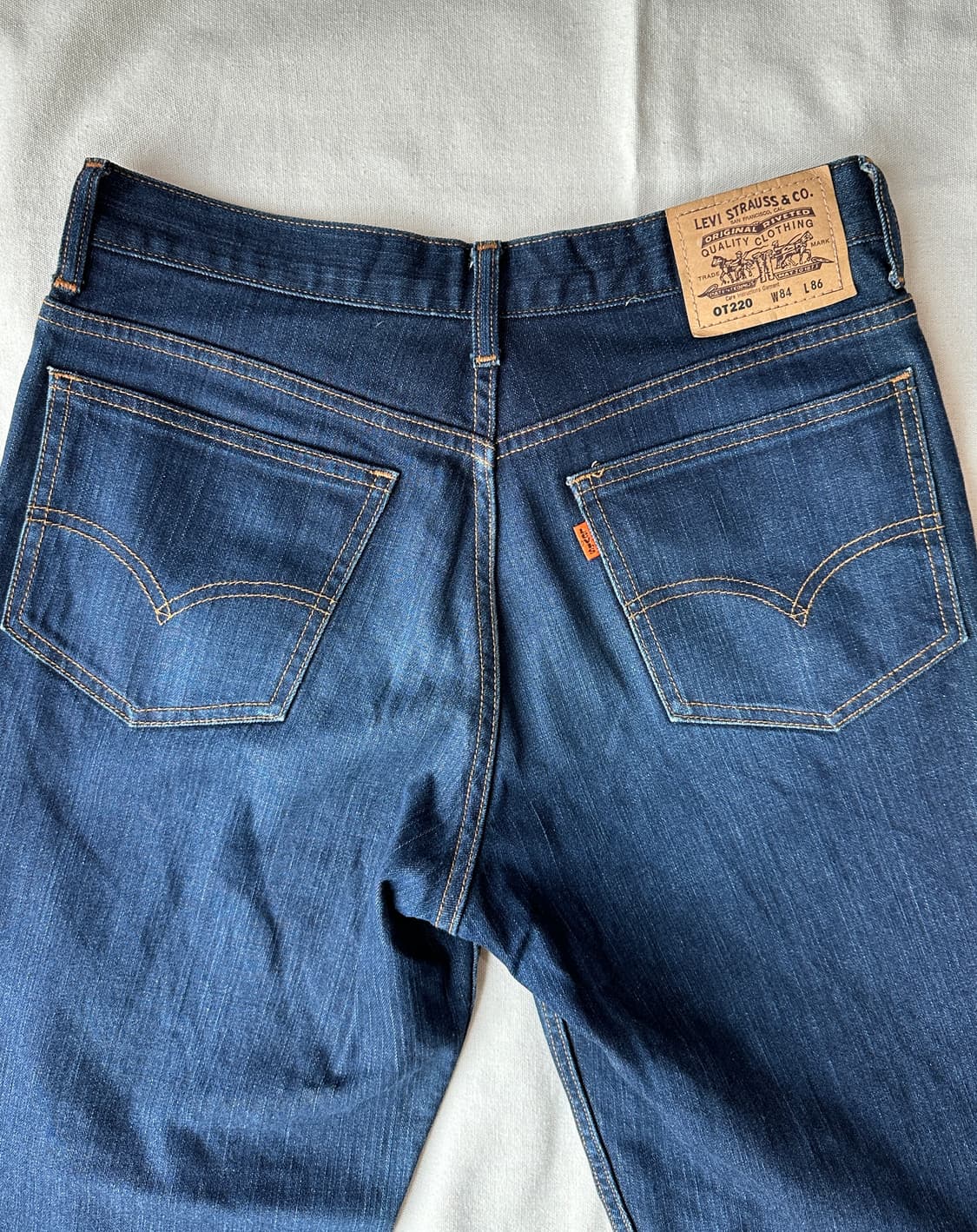 리바이스 OT220 오렌지탭 진청 데님 팬츠 31 상품이미지7