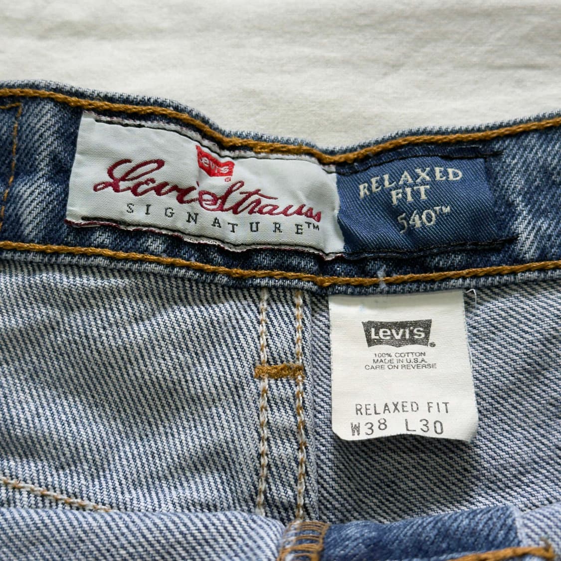 90s 리바이스 540 데님팬츠 W38 L30 상품이미지5