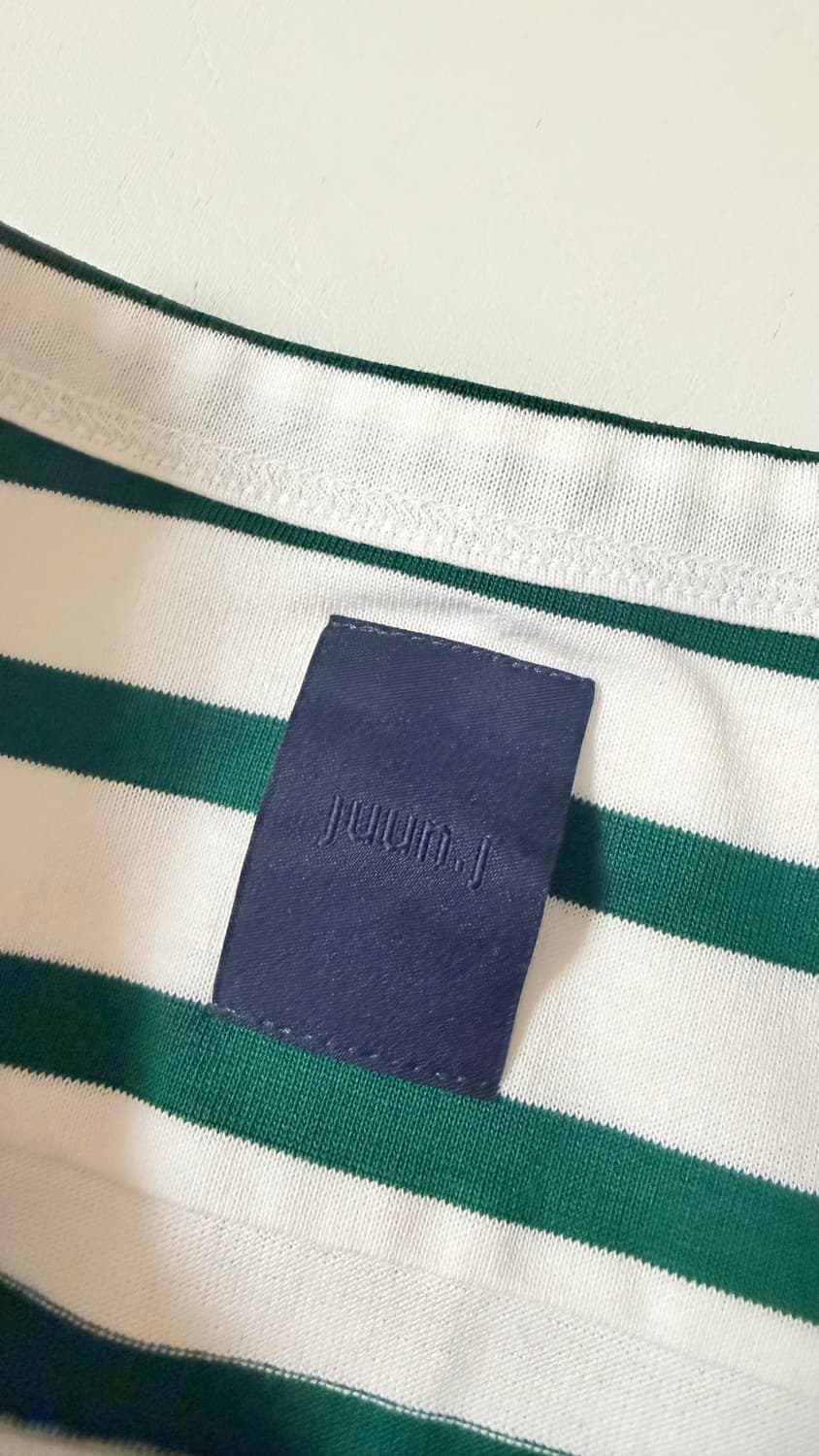 준지 juun.j 스트라이프 SEOULSOUL 긴팔 티셔츠 정가 38만원 상품이미지7