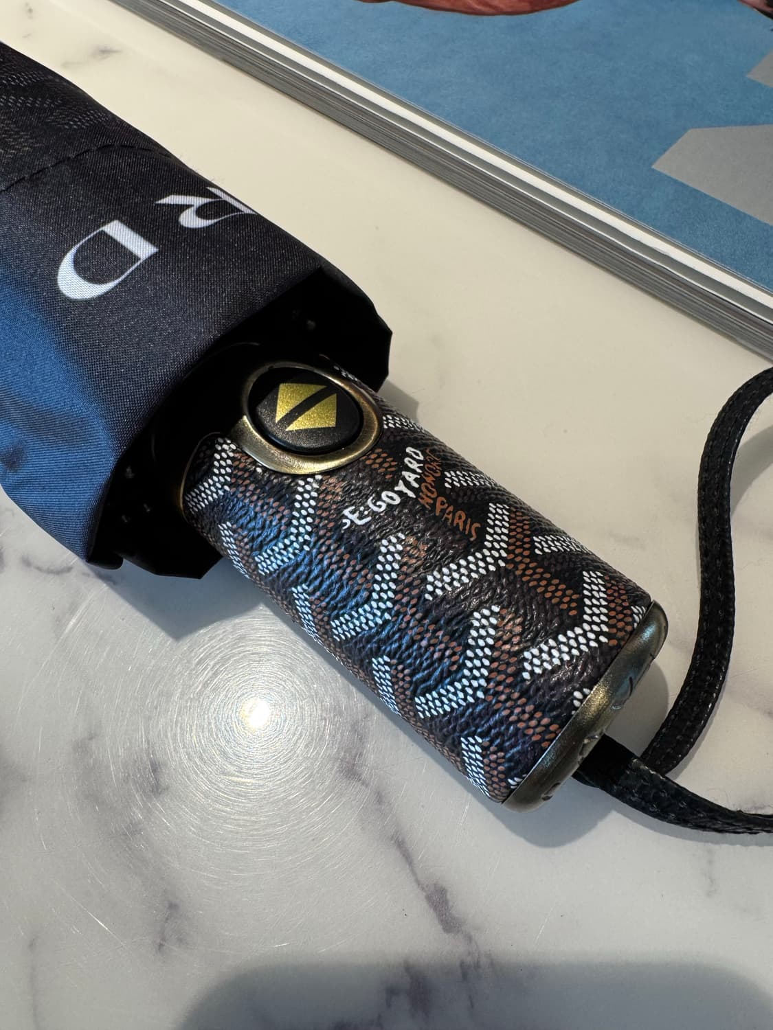 고야드 삼단자동우산 양산 상품이미지8