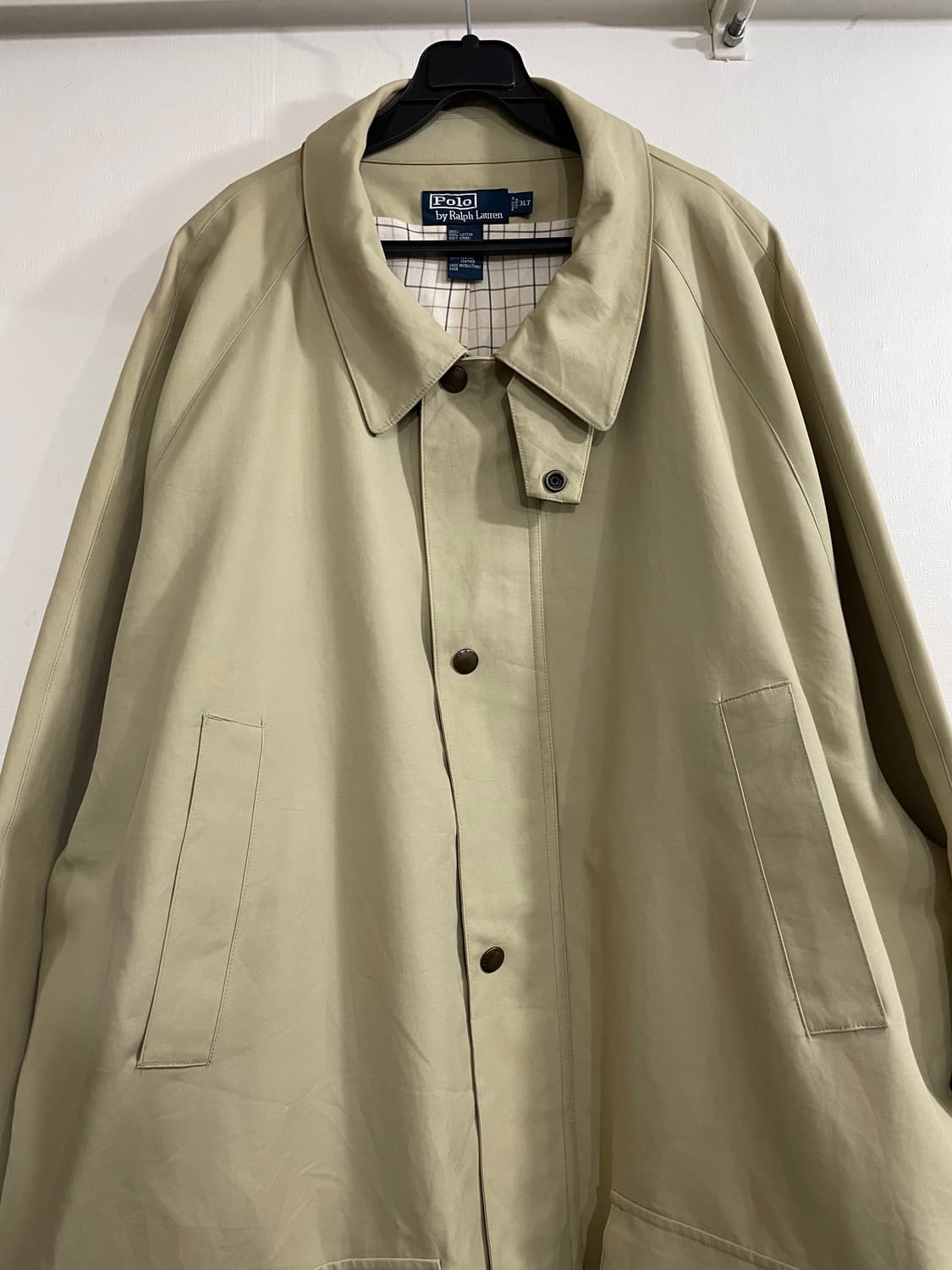 폴로 가죽 카라 헌팅 초어 코트 자켓 상품이미지2